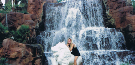 Caesars Place fountain