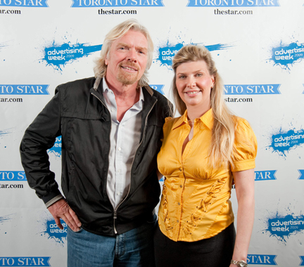 Sir Richard Branson & Michelle Messina