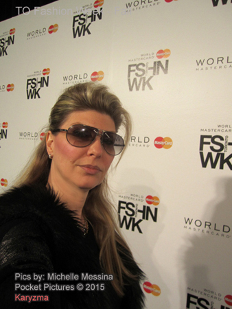 Michelle Messina Media at WorldWide MasterCard Fashion Week 2015 Toronto